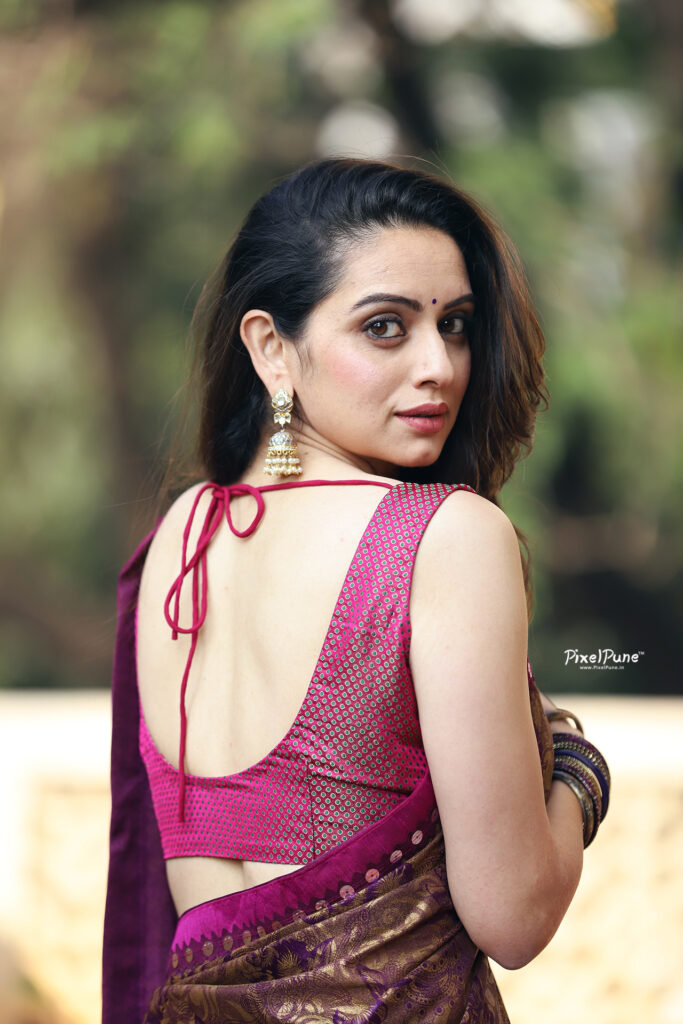 Shruti Marathe Saree