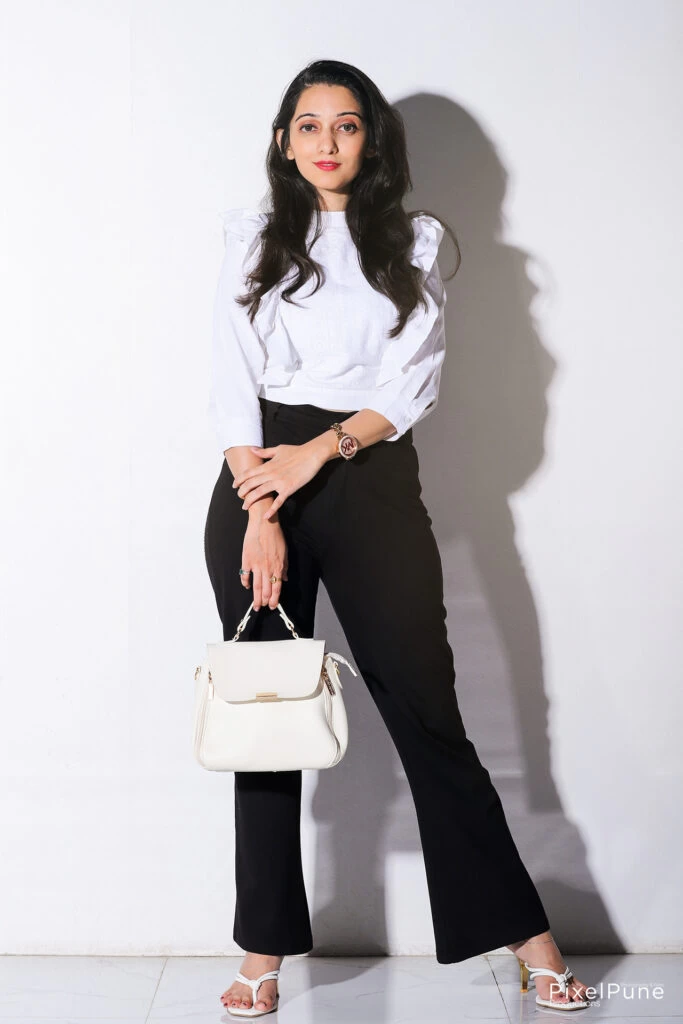 Manasi Patwardhan White Casual Look