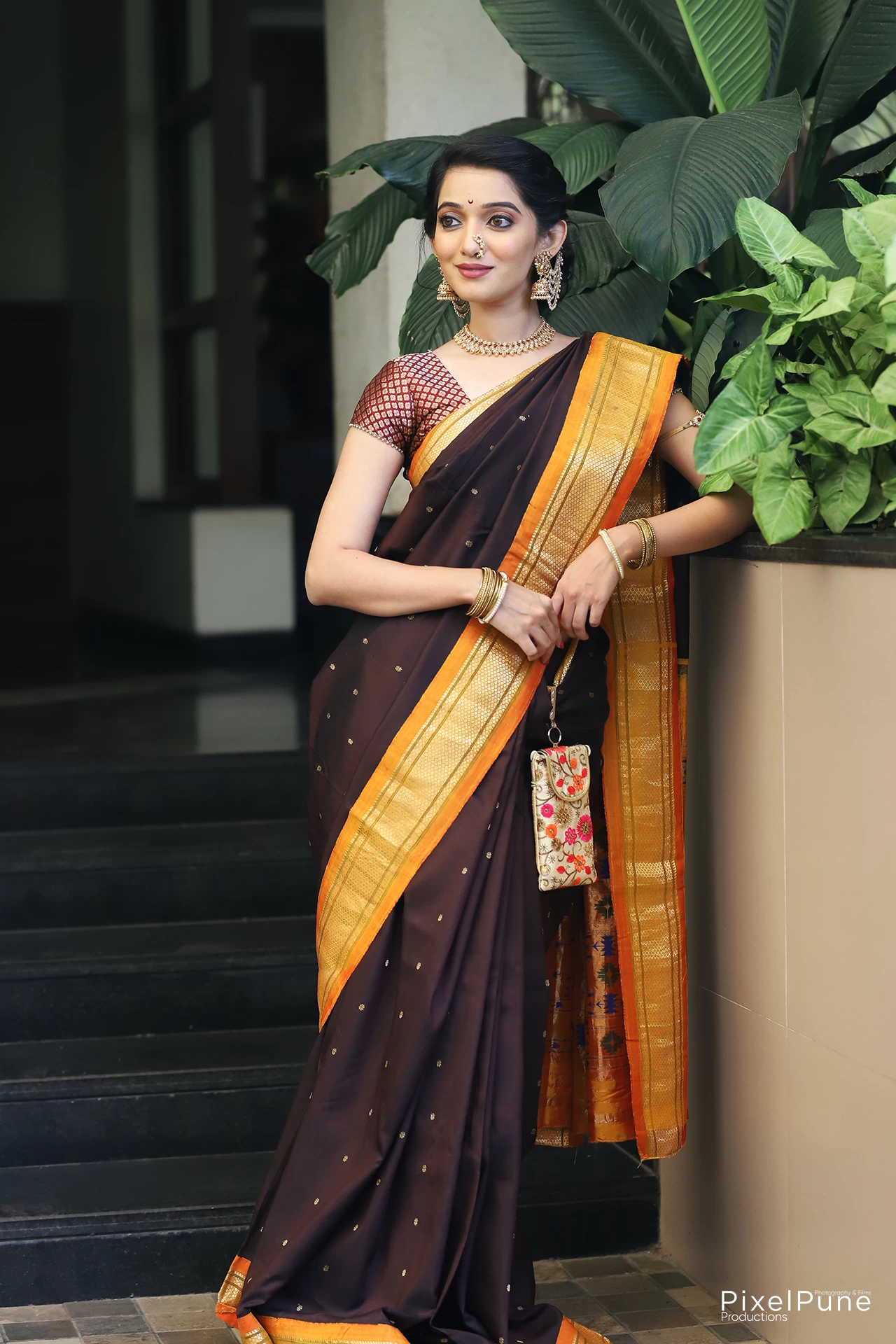 Manasi Patwardhan shoots in saree