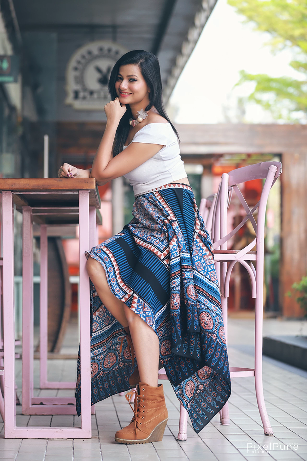 Suman Gupta shoot at Balewadi Highstreet