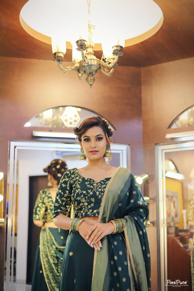 Model Simran Sharma Bridal Makeup Kavita Koparkar