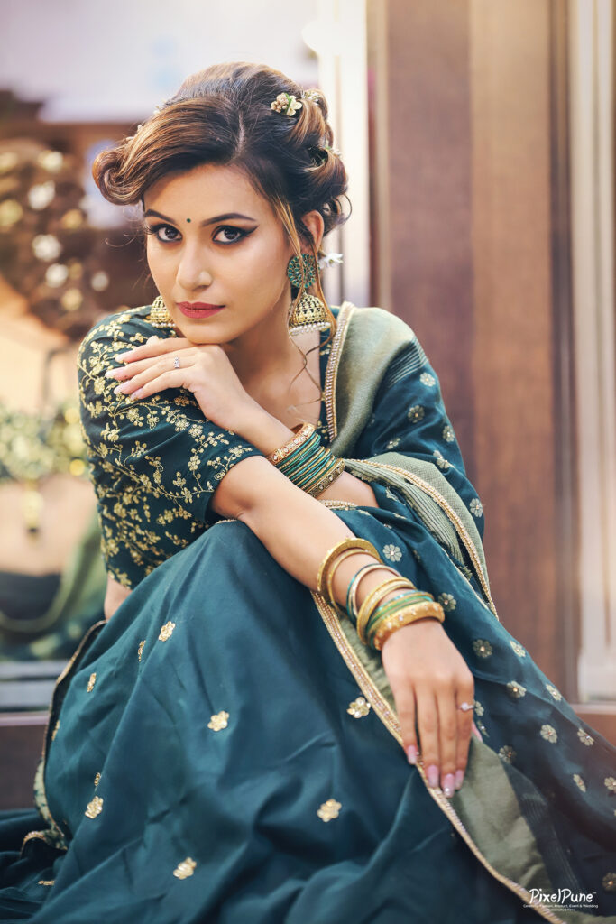 Model Simran Sharma Bridal Makeup Kavita Koparkar