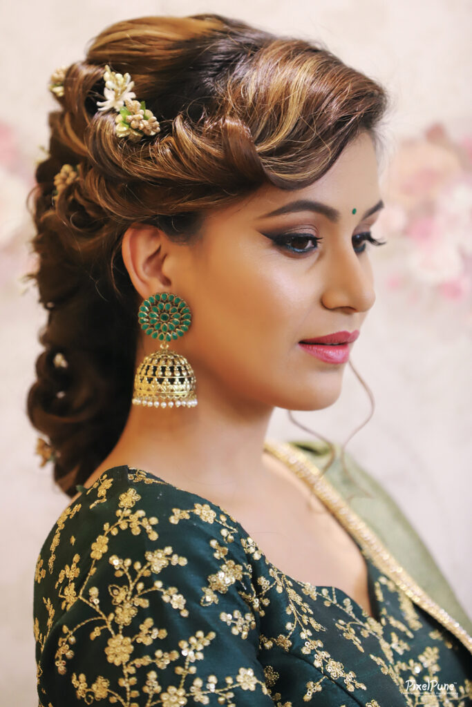 Model Simran Sharma Bridal Makeup Kavita Koparkar