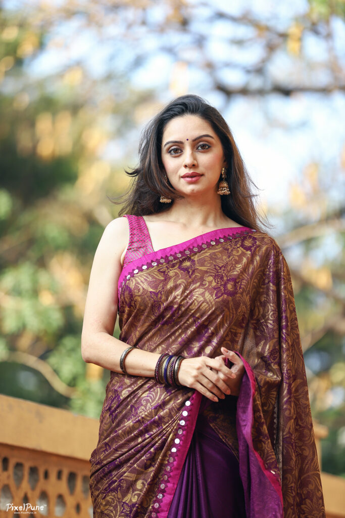 Shruti Marathe Saree