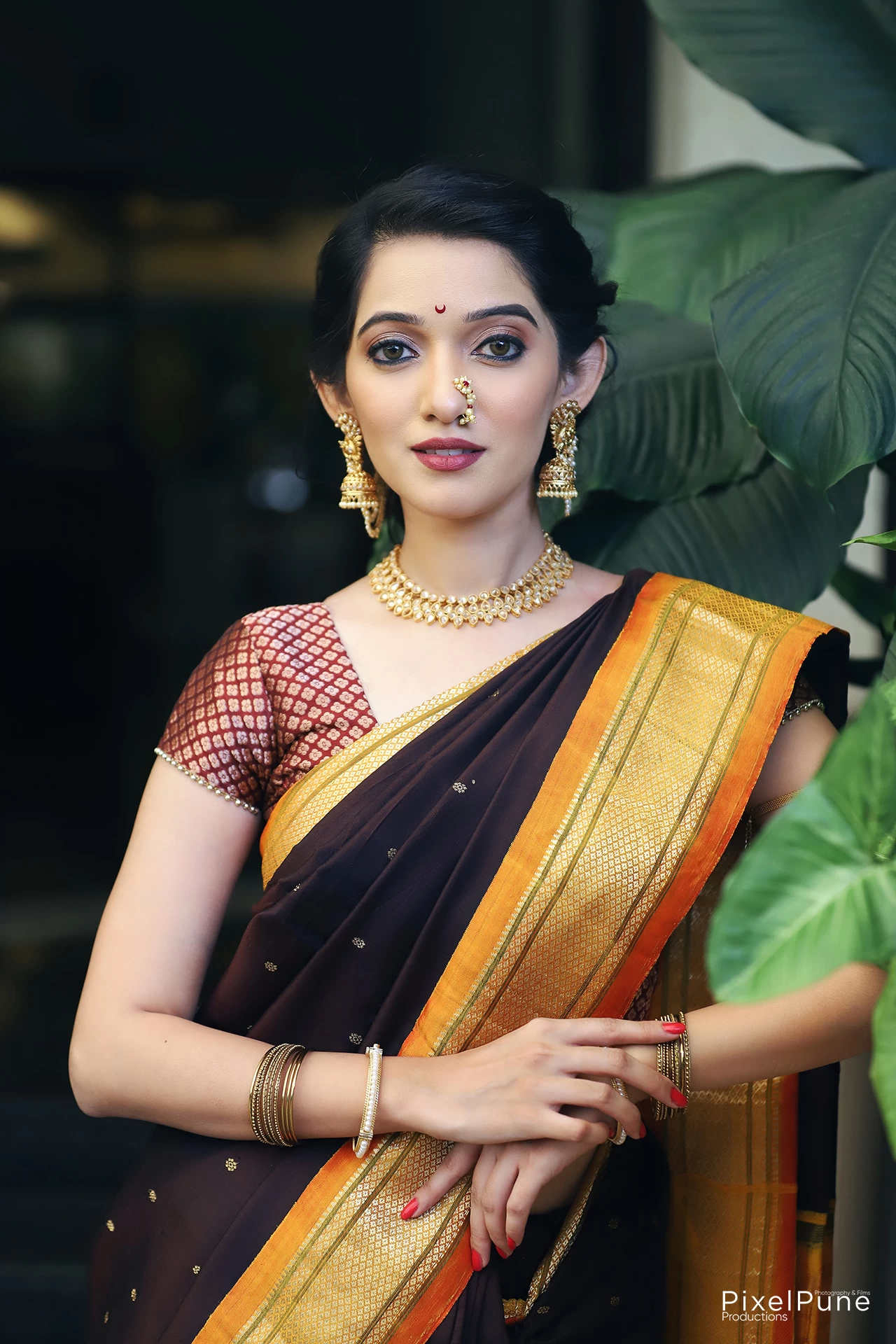 Manasi Patwardhan shoots in saree