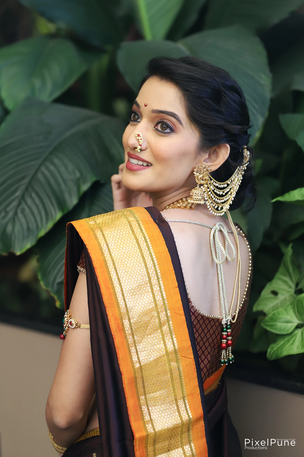 Manasi Patwardhan shoots in saree